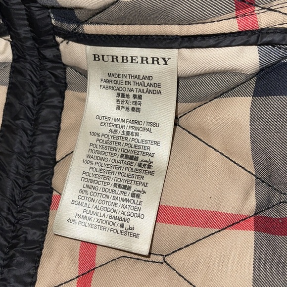 Men’s Burberry Brit Military Jacket Sz. S - Picture 3 of 8
